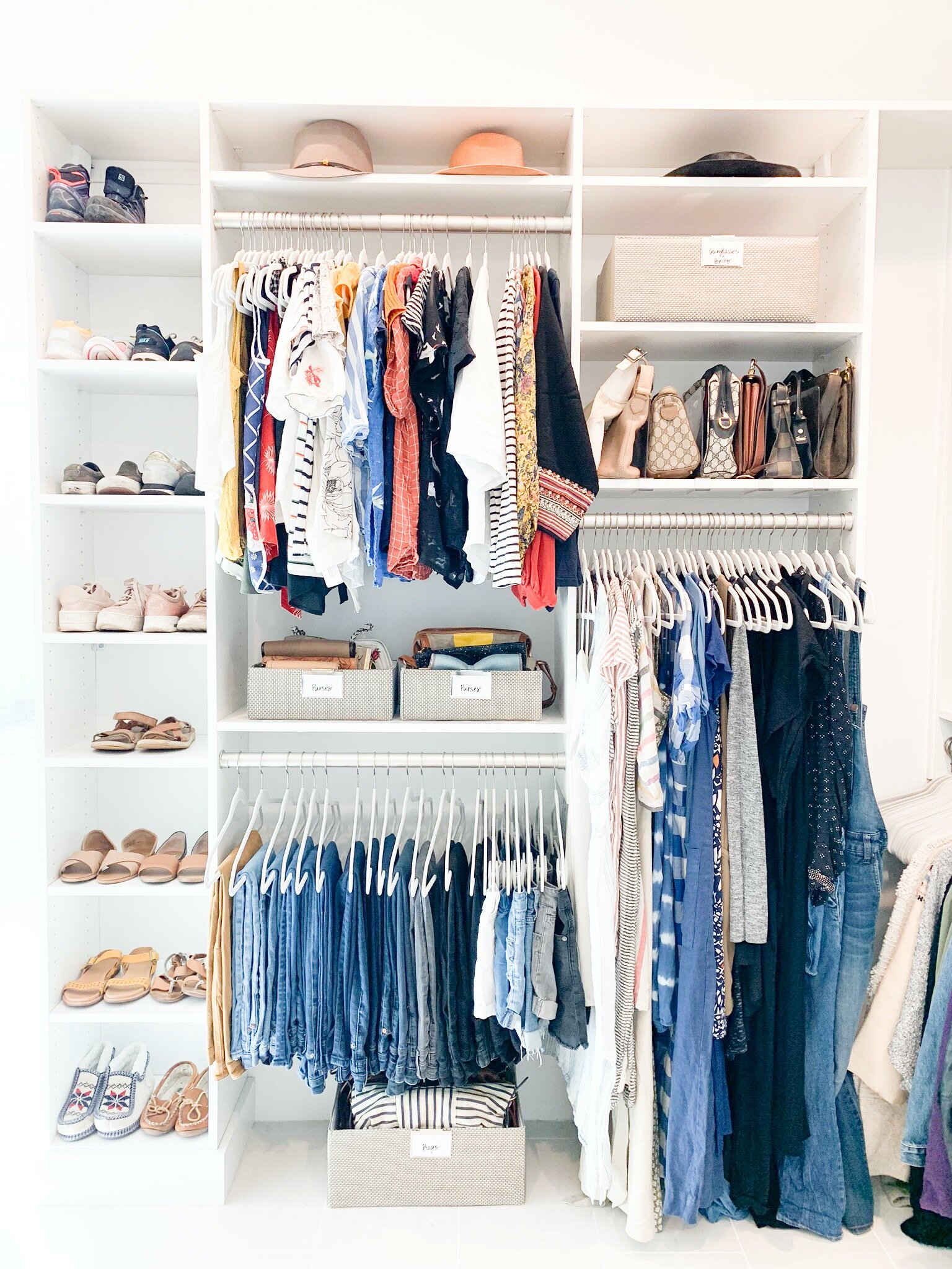 Maintaining Your Organized Closet