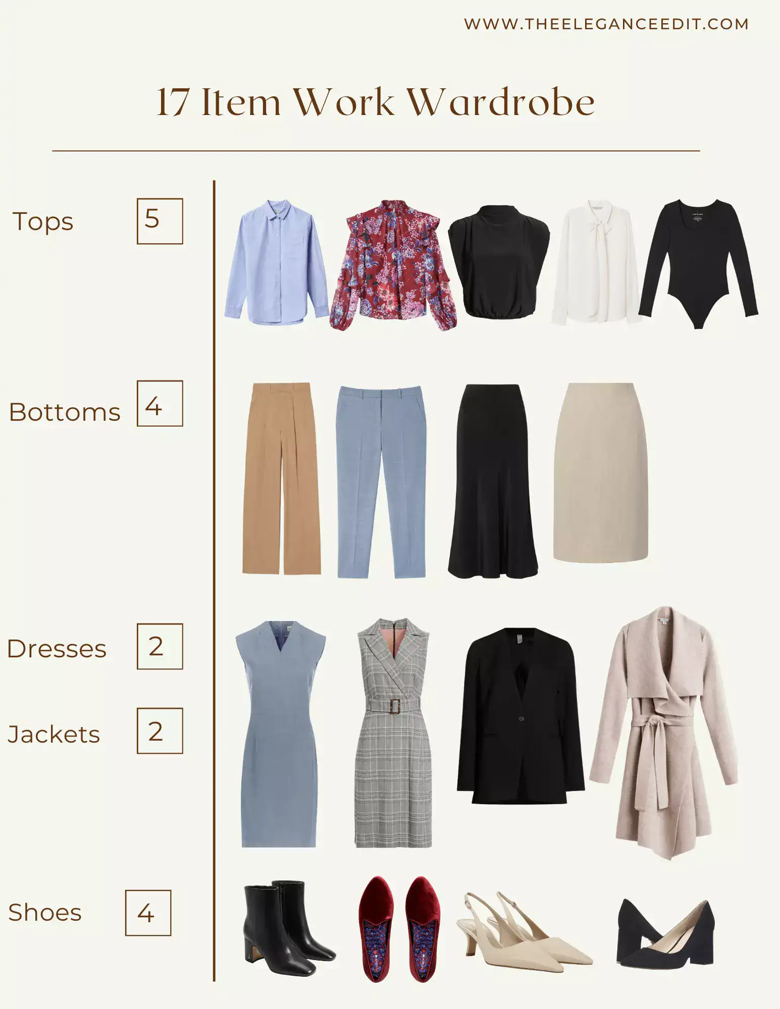 Wardrobe Staples for a Polished Office Look